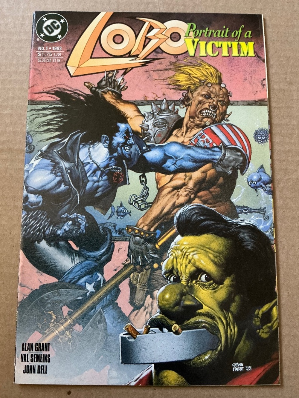 DC Comics Lobo Issue #1 Portrait Of A Victim